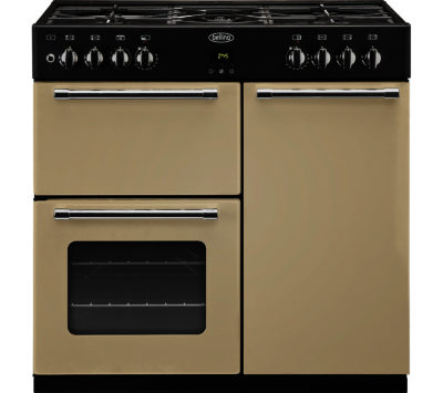 Belling Country Range 90DFT Dual Fuel Range Cooker - Cream